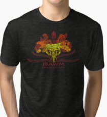 JBAWM Red Flower Tri-blend T-Shirt