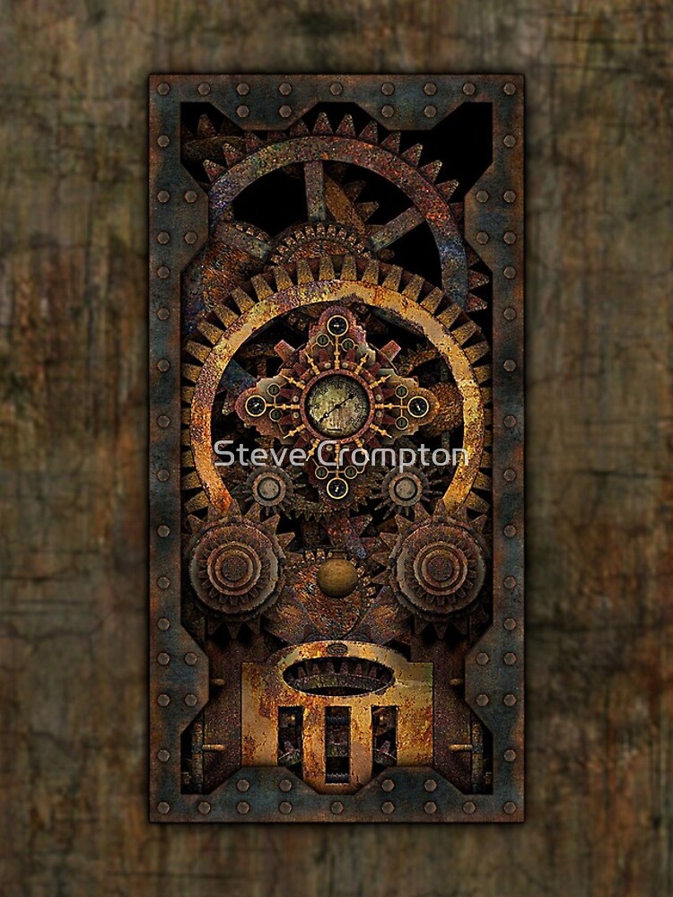Infernal Steampunk Machine #2C Vintage Steampunk phone cases by SC001