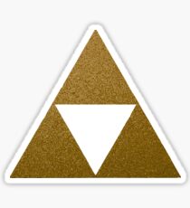 Legend of Zelda Gold Triforce Sticker