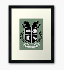 Ghostbusters Family Crest (Green) Framed Print