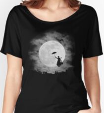 Mary poppins moon Women's Relaxed Fit T-Shirt