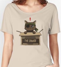 Miau-Zahnrad-Körper Baggyfit T-Shirt