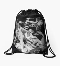 1000 Fathoms Above and Below. Drawstring Bag