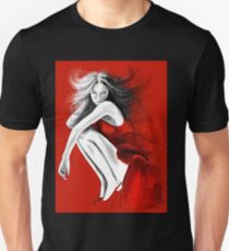 in Red Unisex T-Shirt