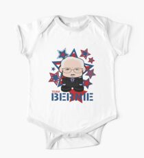 Team Bernie Politico'bot Toy Robot Short Sleeve Baby One-Piece