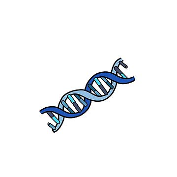 Artwork thumbnail, DNA Double Helix by Anastasia-4-art