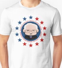 Backed by Populist Demand: Bernie'bot 2.0 Slim Fit T-Shirt