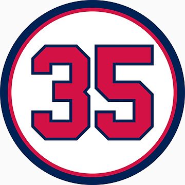 Hank Aaron #44 Jersey Number Sticker for Sale by StickBall