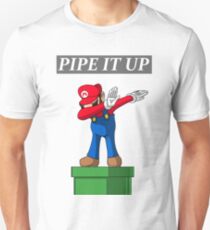 Mario Pipe es auf (tupfen) Unisex T-Shirt