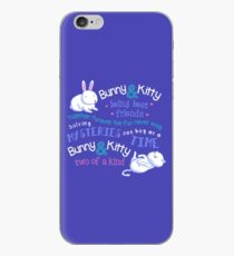 Häschen und Miezekatze iPhone-Hülle & Cover