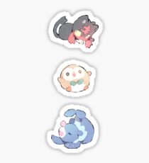 Pokemon sun and moon starter Cheebs Sticker