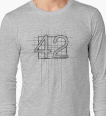 Hitchhiker's Guide to the Galaxy - 42 Long Sleeve T-Shirt