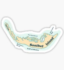 Sanibel Island - Florida. Sticker