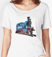 Cartoon Tank Engine Women's Relaxed Fit T-Shirt