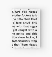 chief keef Hardcover Journal