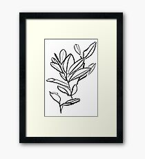 Leaves Framed Print