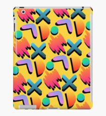 1980s Simple Print iPad Case/Skin