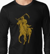 grim reaper polo back Long Sleeve T-Shirt