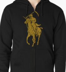 Sudadera con capucha y cremallera reaper polo atrás