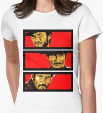 Western duel Women's Fitted T-Shirt
