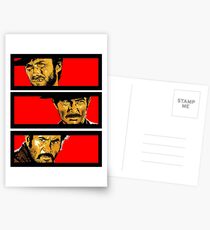 Western duel Postcards