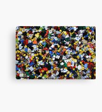 Lego Everywhere Canvas Print