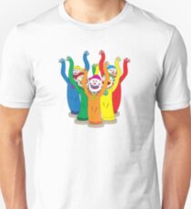 Weird & Wacky Waving Inflatable Arm Flailing Tube Man Unisex T-Shirt