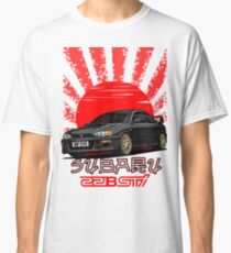 Subaru Impreza 22B WRX STI - R.I.P. EVO (Black) Classic T-Shirt