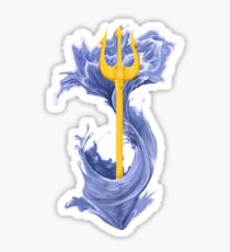 Poseidon Trident Sticker
