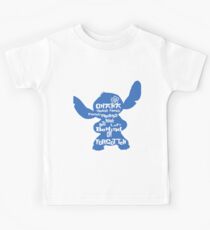 Stitch Ohana bedeutet Familie Kinder T-Shirt