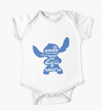 Stitch Ohana means family One Piece - Short Sleeve