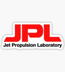Jet Propulsion Laboratory (JPL) Logo for Light Colors ONLY Sticker