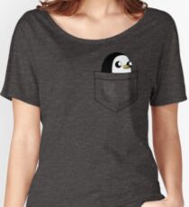 There's an evil penguin in my pocket! Women's Relaxed Fit T-Shirt
