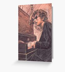 BOB DYLAN Greeting Card