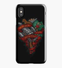 I Aim To Misbehave iPhone Case