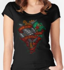 I Aim To Misbehave Women's Fitted Scoop T-Shirt