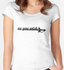 Camiseta entallada de cuello redondo Como desées