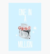 "one in a million" tcw Photographic Print