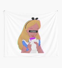 Trippy Alice Wall Tapestry