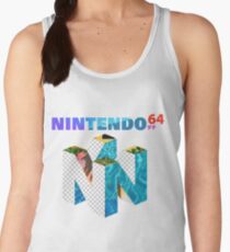 Vaporwave Nintendo 64 Women's Tank Top