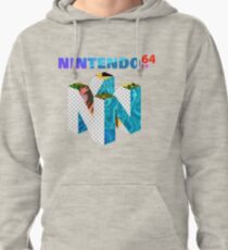 Vaporwave Nintendo 64 Pullover Hoodie