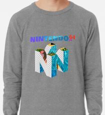 Vaporwave Nintendo 64 Leichter Pullover