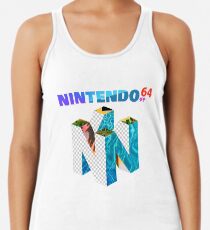 Vaporwave Nintendo 64 Tanktop für Frauen