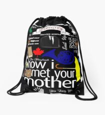 how I met your mother Drawstring Bag
