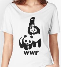 Panda Wrestling - ONE:Print Women's Relaxed Fit T-Shirt