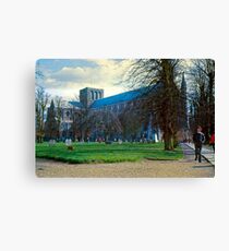 Winchester in Mid-Winter Canvas Print