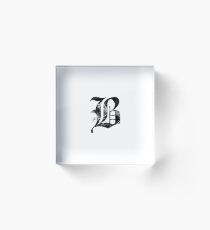 Beartooth Aggressive Logo 2 Acrylic Block