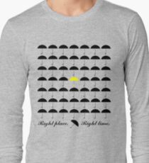 Richtiger Ort | Richtige Zeit - Himym Langarmshirt
