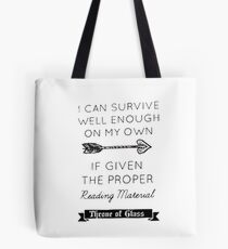 Throne of glass quote Tote Bag