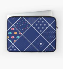 Chromatic cats patchwork Laptop Sleeve